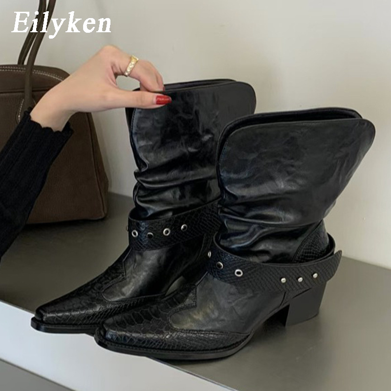Women'S Shoes Chelsea - Botines de tacón bajo con diseño