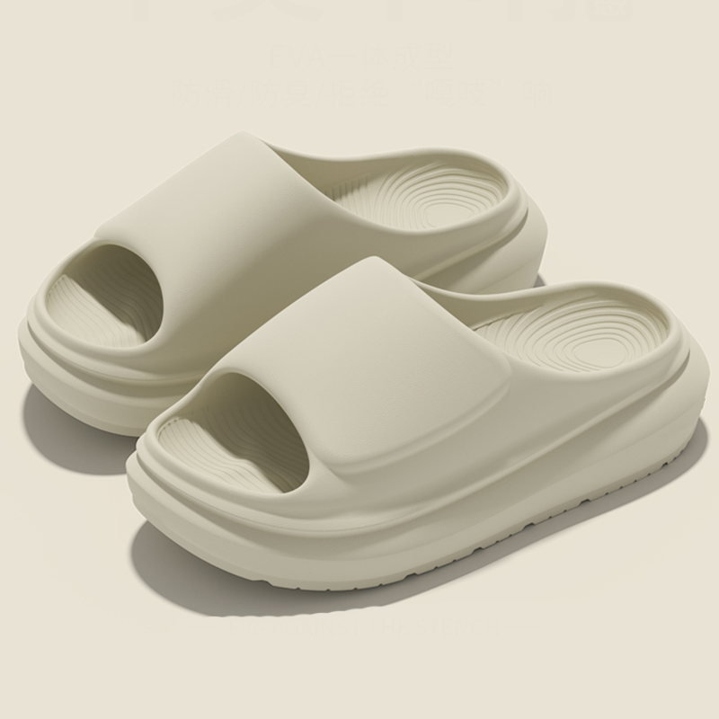 Women Shoes Wedges - Pantuflas de Plataforma de Color Sólido
