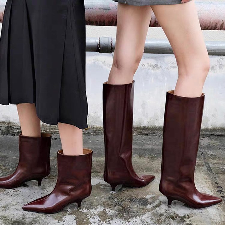Women'S Shoes Chelsea - Botas altas Chelsea de charol para