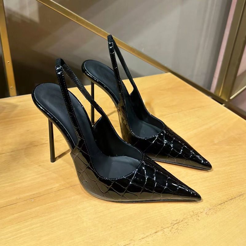 Women Shoes Model - Nuevas Sandalias Sencillas con Punta Descubierta,
