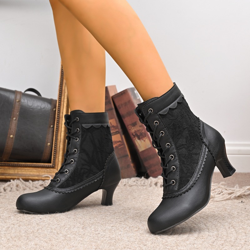 Court Heel Pointed - Botas de novia de boda con