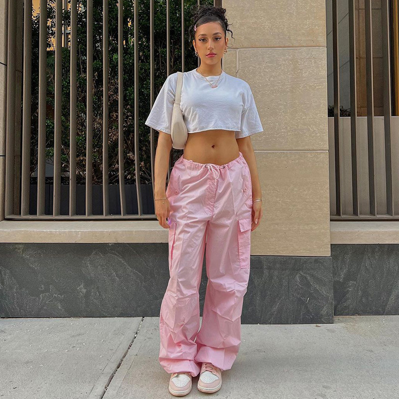 Women Shoes Joggers - Pantalones de chándal holgados de cintura