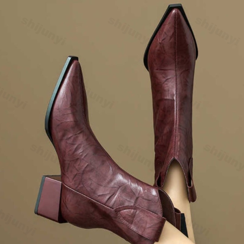 Botas de vaquera occidental pa - Women'S Shoes Chelsea reseña y precio