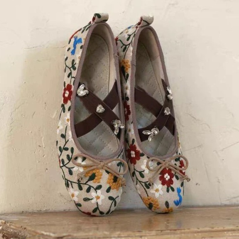 Zapatos planos de Ballet con f - Women Shoes Brand reseña y precio