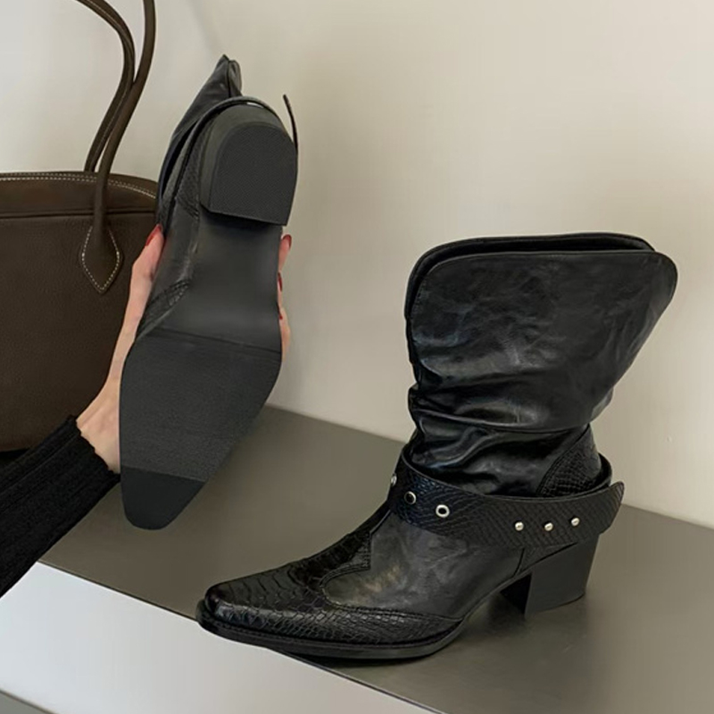 Botines de tacón bajo con dise - Women'S Shoes Chelsea reseña y precio