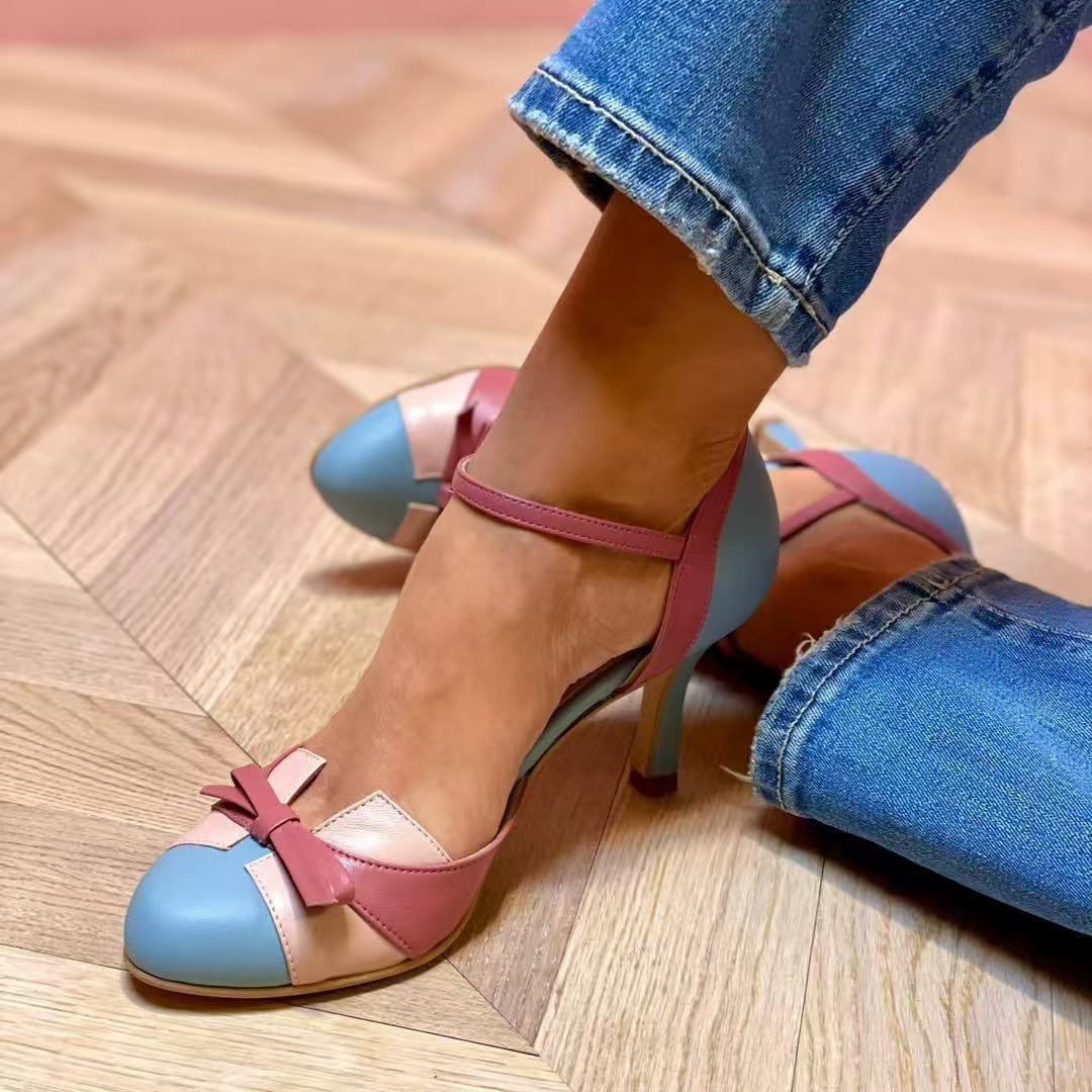 Nuevas Sandalias Stiletto de V - Women Shoes Model reseña y precio
