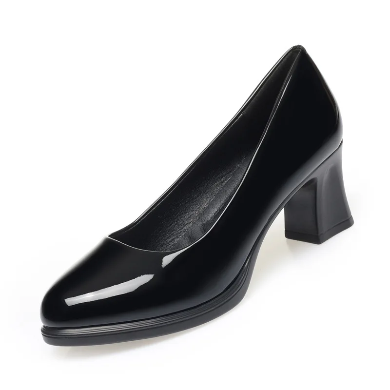 5cm 7cm cómodos transpirables  - Court Heel Pointed reseña y precio