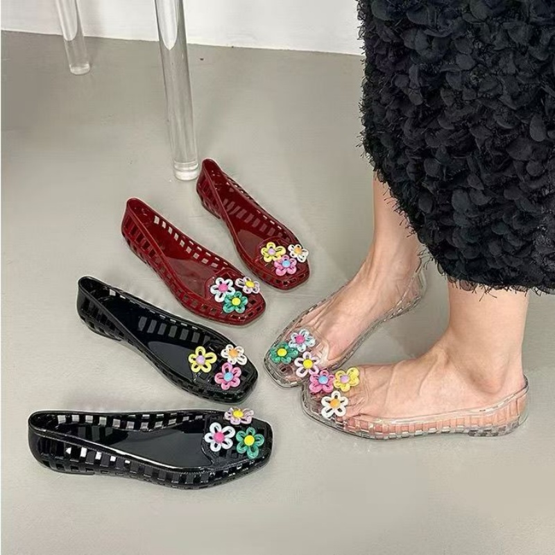 Zapatos de gelatina huecos kaw - Women Shoes Model reseña y precio
