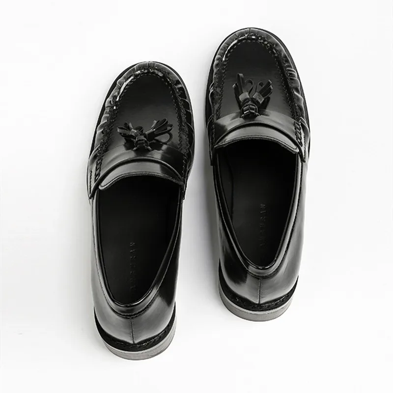 Mocasines De tacón grueso De c - Women'S Shoes Loafers Black reseña y precio