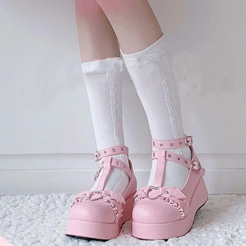 Nuevos Zapatos Mary Janes con  - Women Shoes Wedges reseña y precio