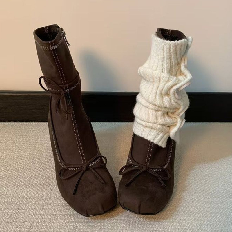 Botas de tacón alto con lazo p - Women'S Shoes Chelsea reseña y precio