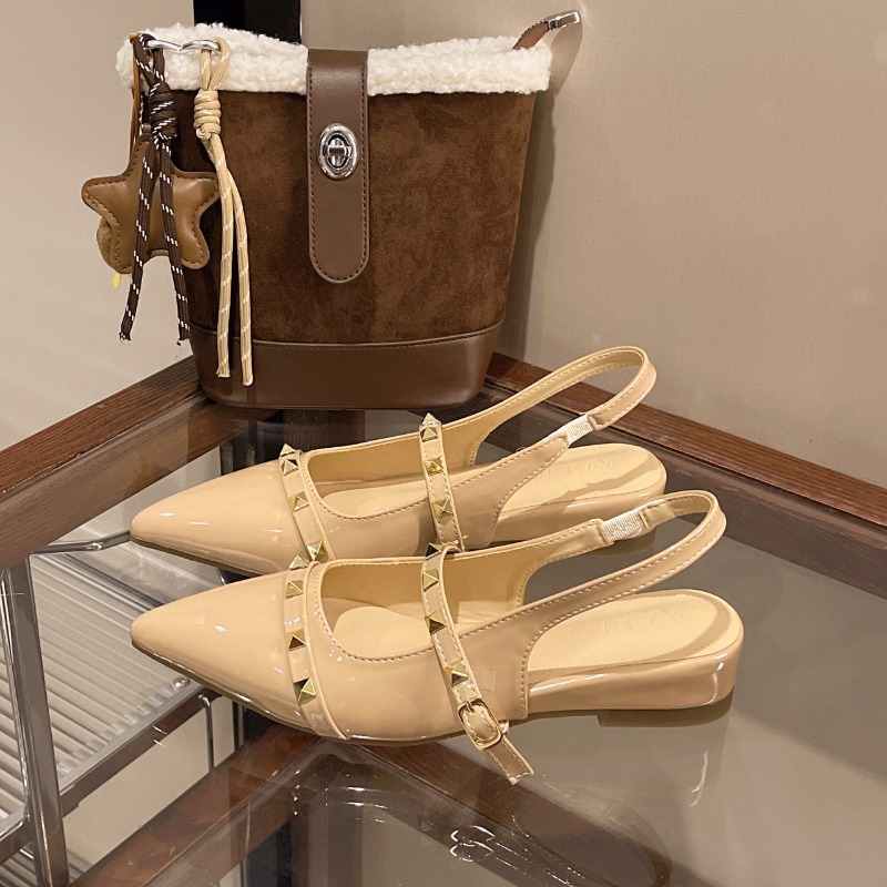 Sandalias de tacón con remache - Women Shoes Wedges reseña y precio