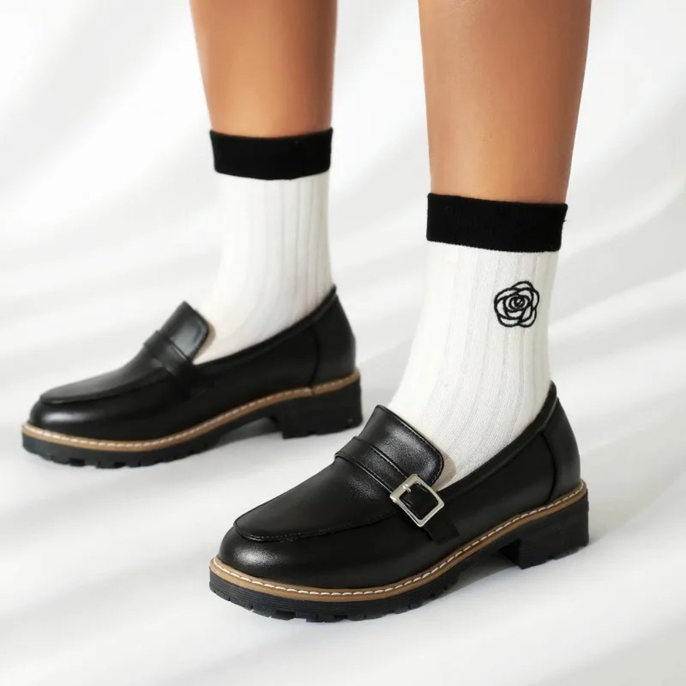 Mocasines de Mujer Negros de C - Women'S Shoes Loafers Black reseña y precio
