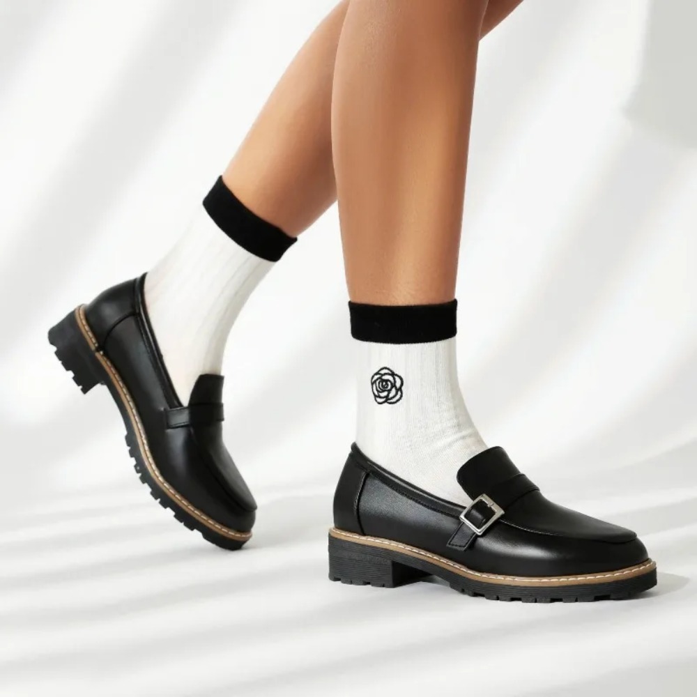 Mocasines de Mujer Negros de C - Women'S Shoes Loafers Black reseña y precio