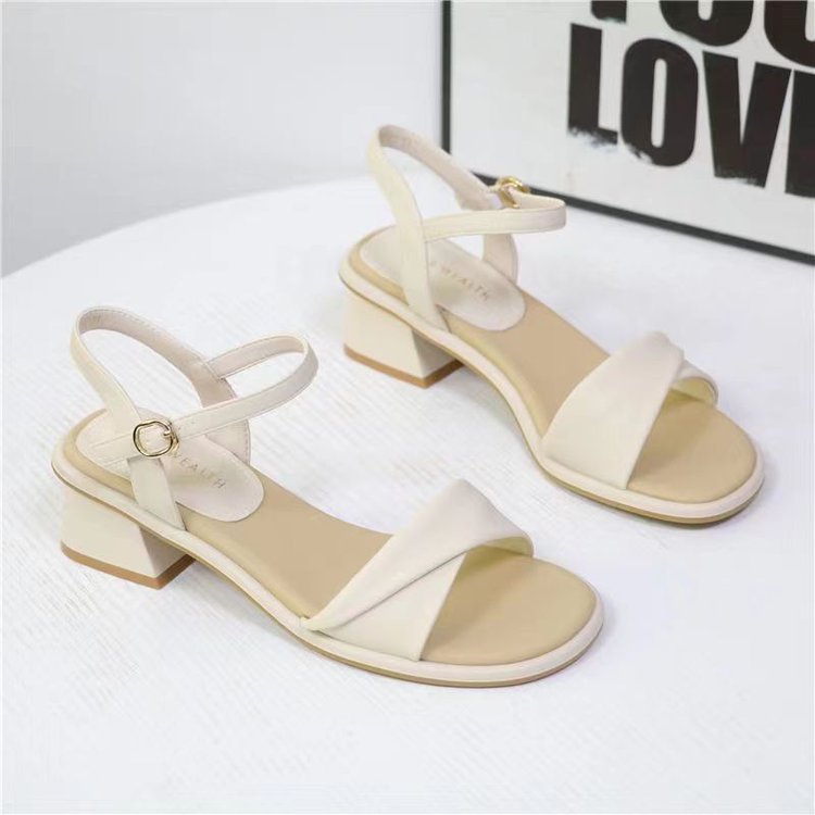 Sandalias de tacón de bloque E - Women Shoes Model reseña y precio