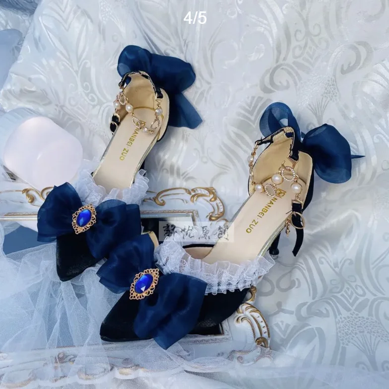 Zapatos de tacón alto Lolita,  - Court Heel Pointed reseña y precio