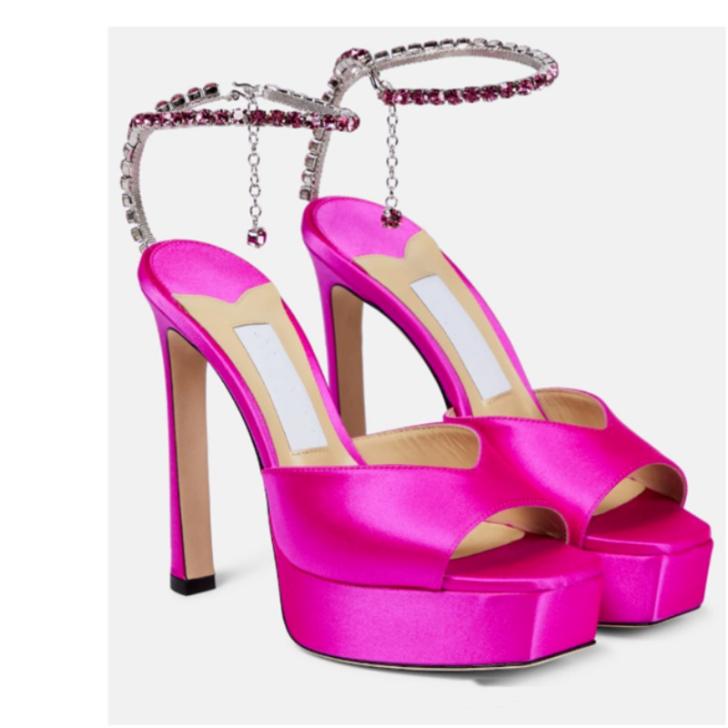 Sandalias con diamantes de agu - Women Shoes Brand reseña y precio