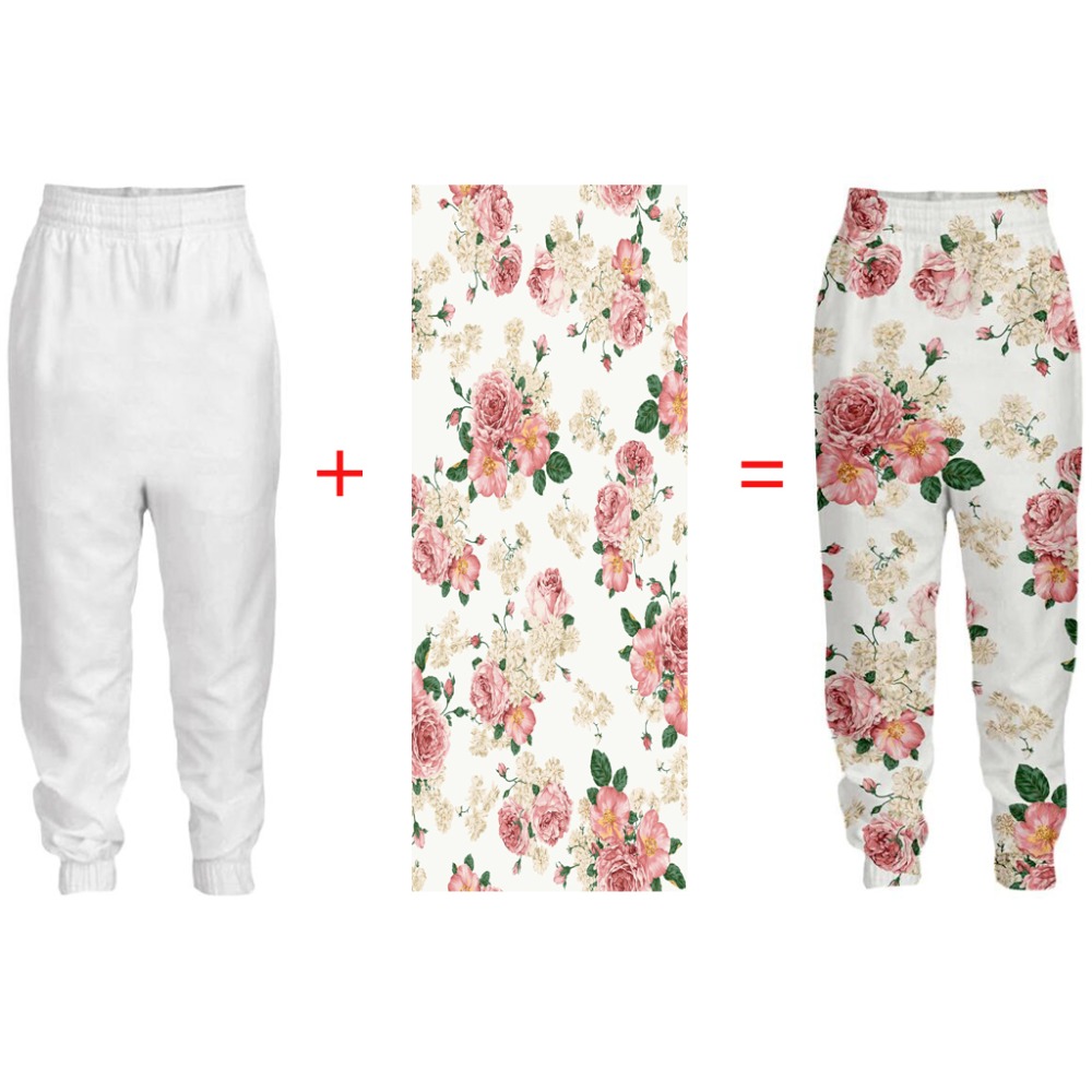 Pantalones con estampado 3D DI - Women Shoes Joggers reseña y precio