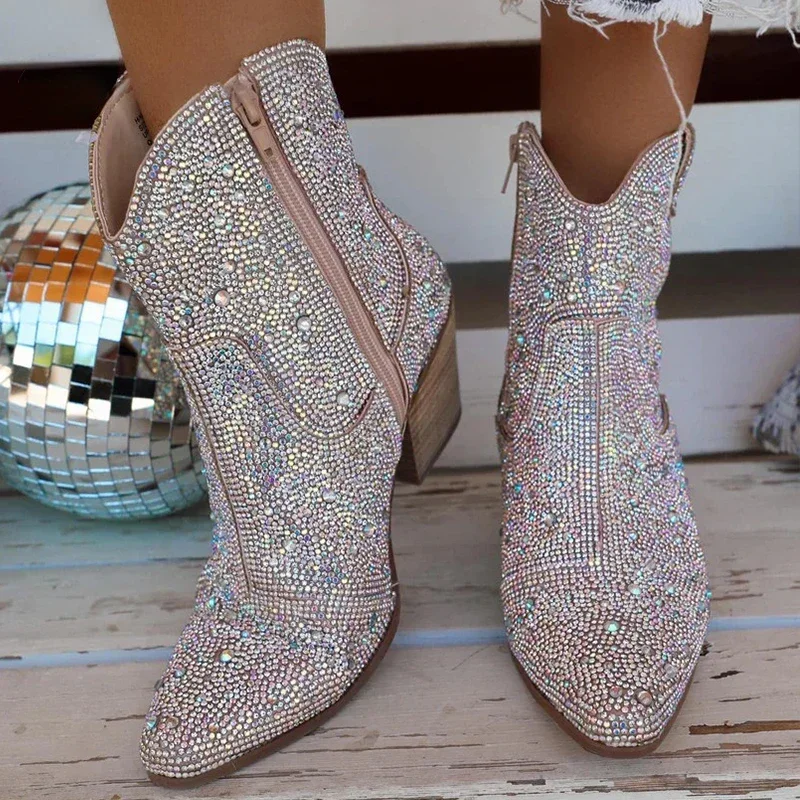 Botas de vaquero del oeste, bo - Women'S Shoes Chelsea reseña y precio
