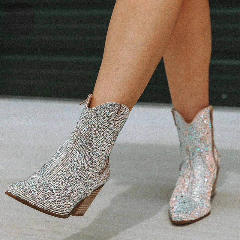 Botas de vaquero del oeste, bo - Women'S Shoes Chelsea reseña y precio