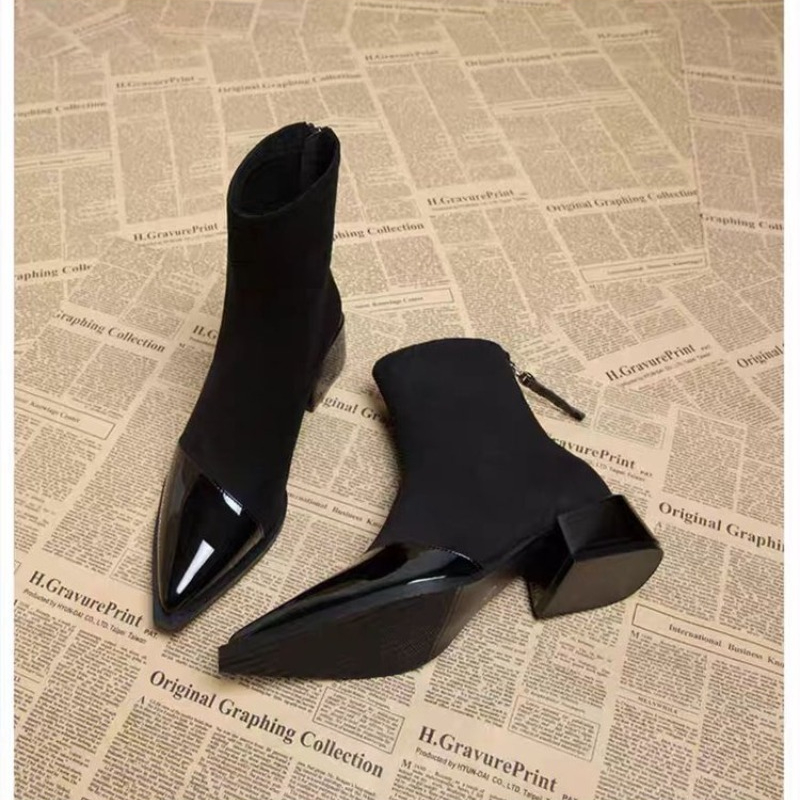 Botines de Mujer con Tacón Gru - Women'S Shoes Chelsea reseña y precio