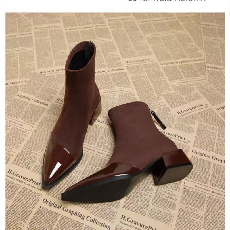 Botines de Mujer con Tacón Gru - Women'S Shoes Chelsea reseña y precio