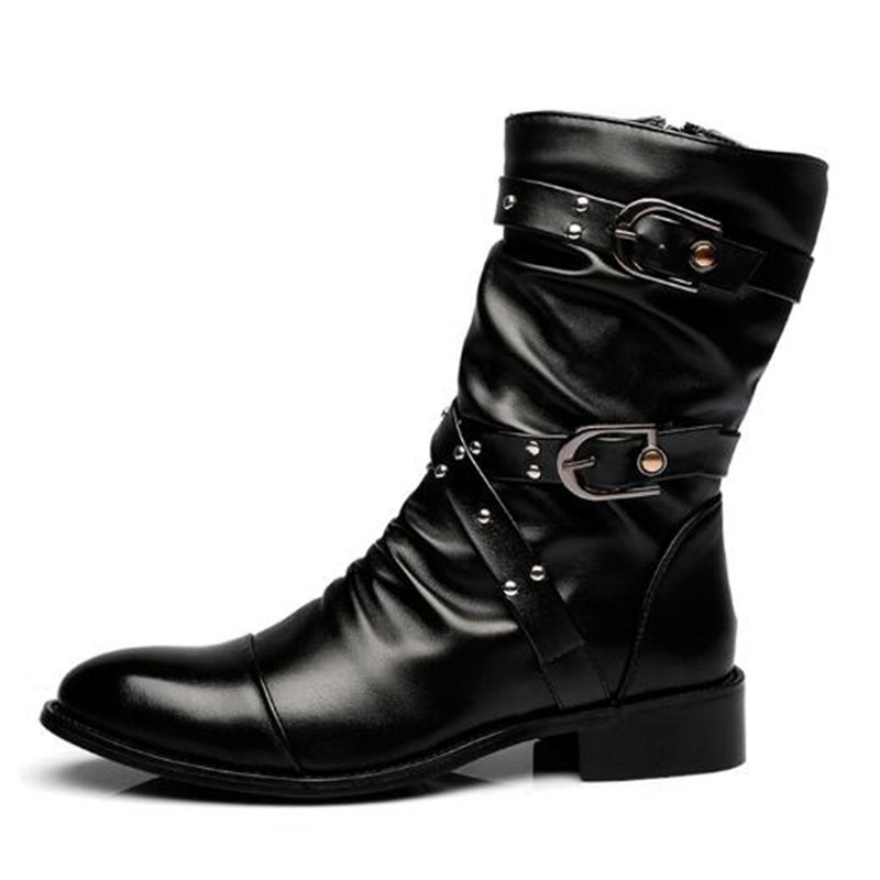 Botas de Media Caña de Cuero p - Women'S Shoes Chelsea reseña y precio