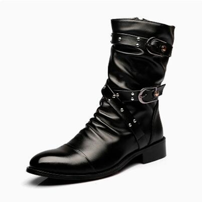 Botas de Media Caña de Cuero p - Women'S Shoes Chelsea reseña y precio