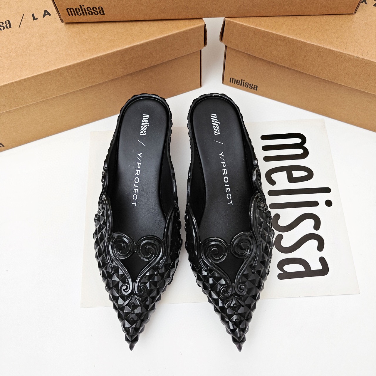 Mini Melissa Court, zapatos pl - Court Heel Pointed reseña y precio