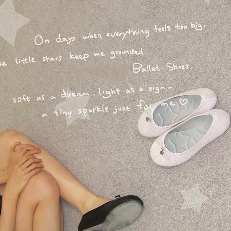 Zapatos de Ballet con Lazos -  - Women'S Shoes Popular reseña y precio