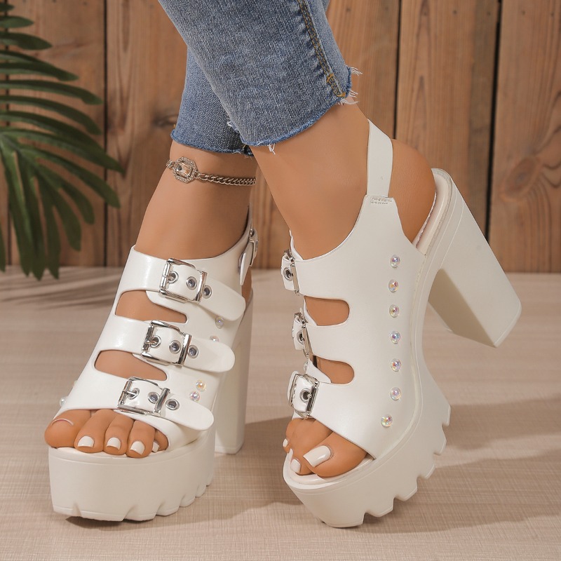 Sandalias de tacón súper alto, - Women Shoes Model reseña y precio