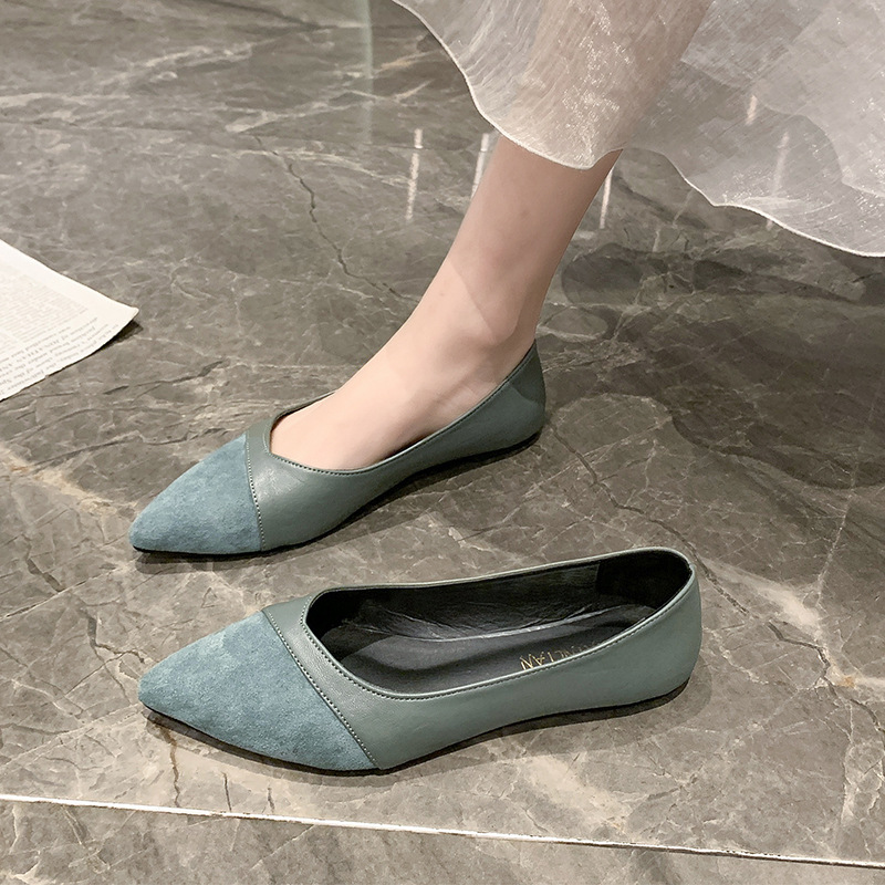 Zapatos planos de cuero negro  - Women Shoes Wedges reseña y precio
