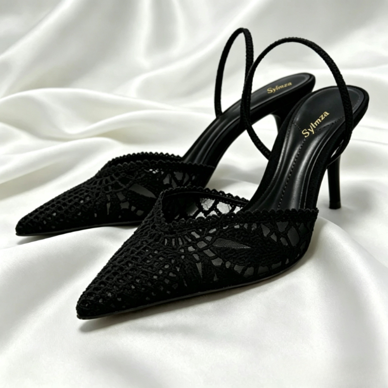 Tacones con Diseño Tejido Nove - Women Shoes Model reseña y precio