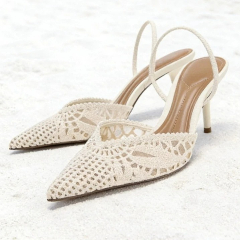 Tacones con Diseño Tejido Nove - Women Shoes Model reseña y precio