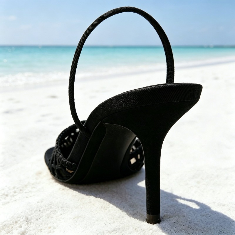 Tacones con Diseño Tejido Nove - Women Shoes Model reseña y precio