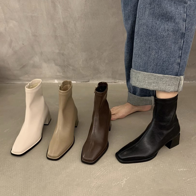 Otoño Invierno diseño tacón to - Women'S Shoes Chelsea reseña y precio