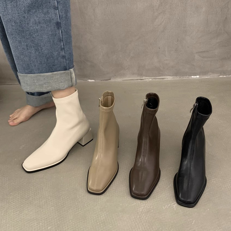 Otoño Invierno diseño tacón to - Women'S Shoes Chelsea reseña y precio