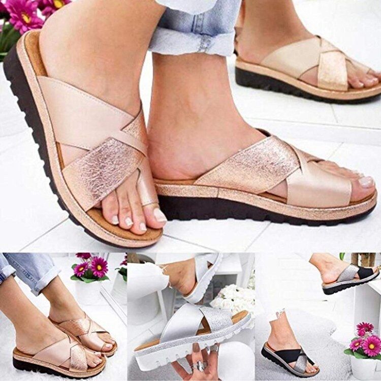 Sandalias correctoras ortopédi - Women'S Shoes For Bunions reseña y precio