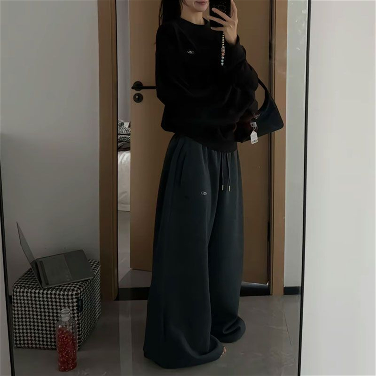 Pantalones Deportivos Negros E - Women Shoes Joggers reseña y precio