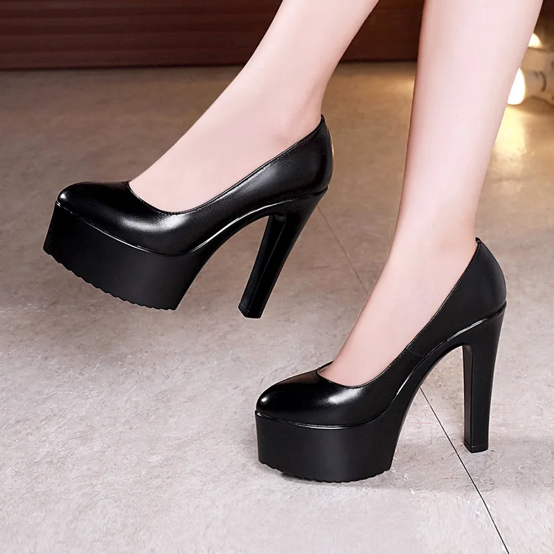 Zapatos de Plataforma Tallas G - Court Heel Pointed reseña y precio