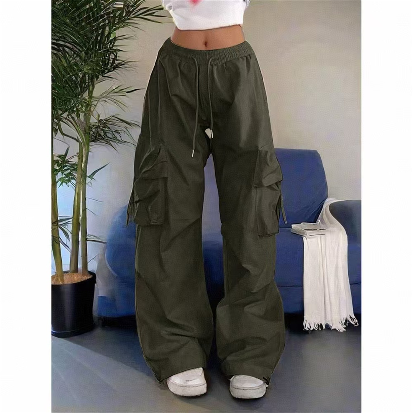Pantalones de Mujer de Cintura - Women Shoes Joggers reseña y precio