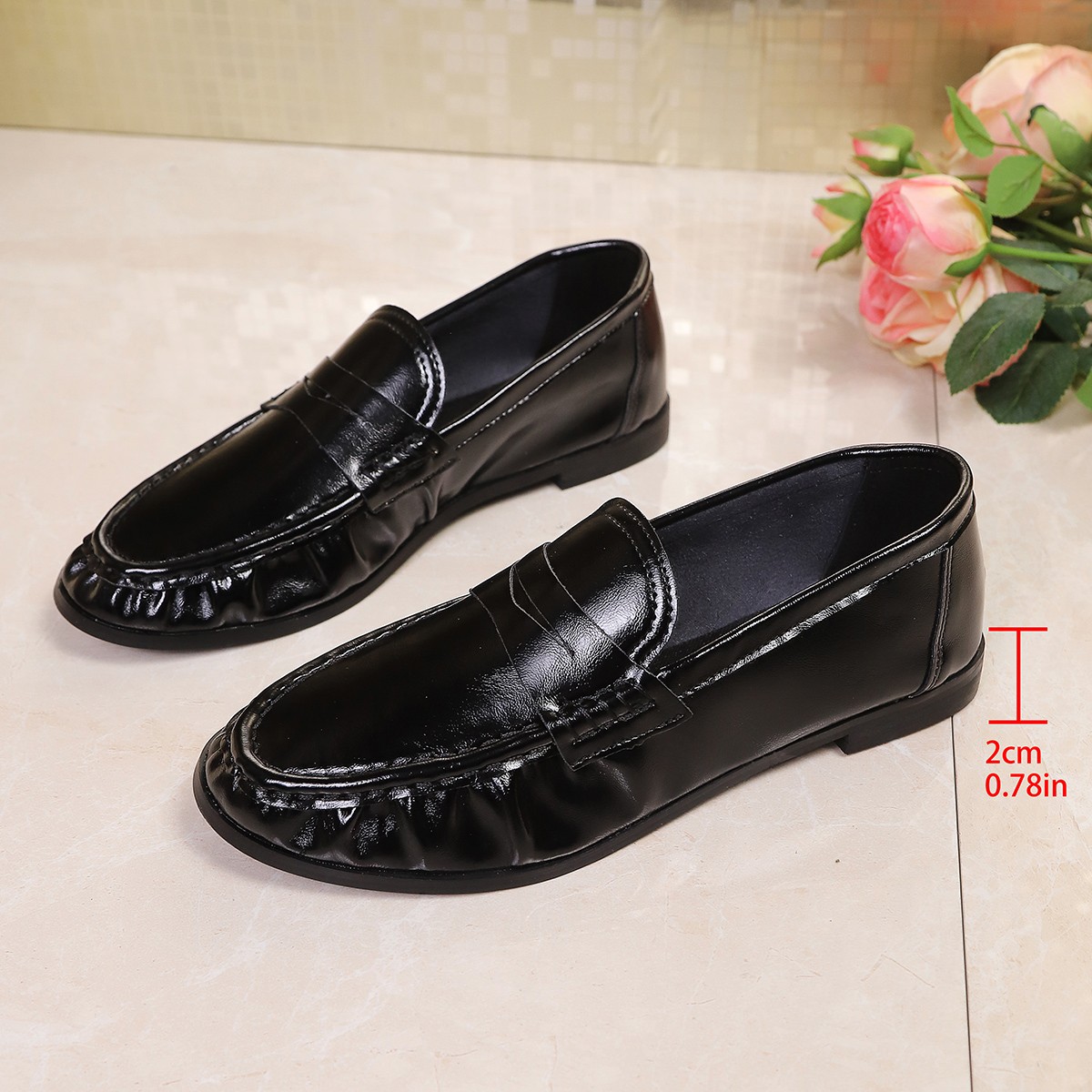 Zapatos Planos Negros de Estil - Women'S Shoes Loafers Black reseña y precio