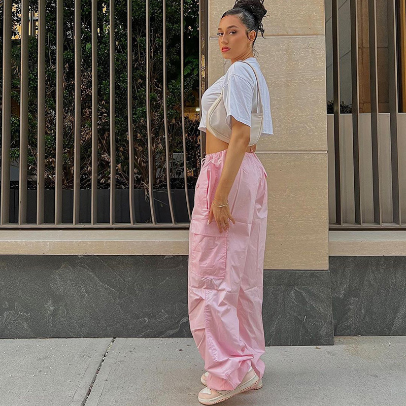 Pantalones de chándal holgados - Women Shoes Joggers reseña y precio