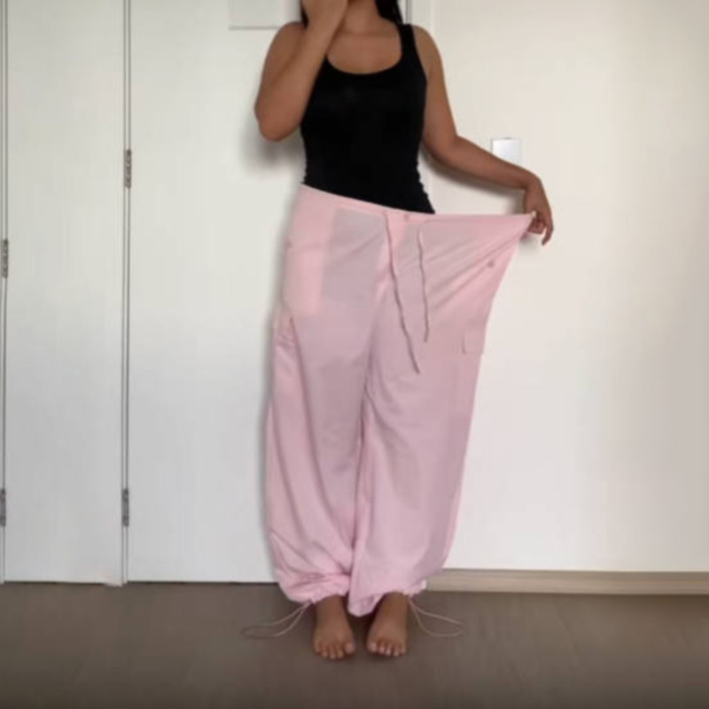 Pantalones de chándal holgados - Women Shoes Joggers reseña y precio