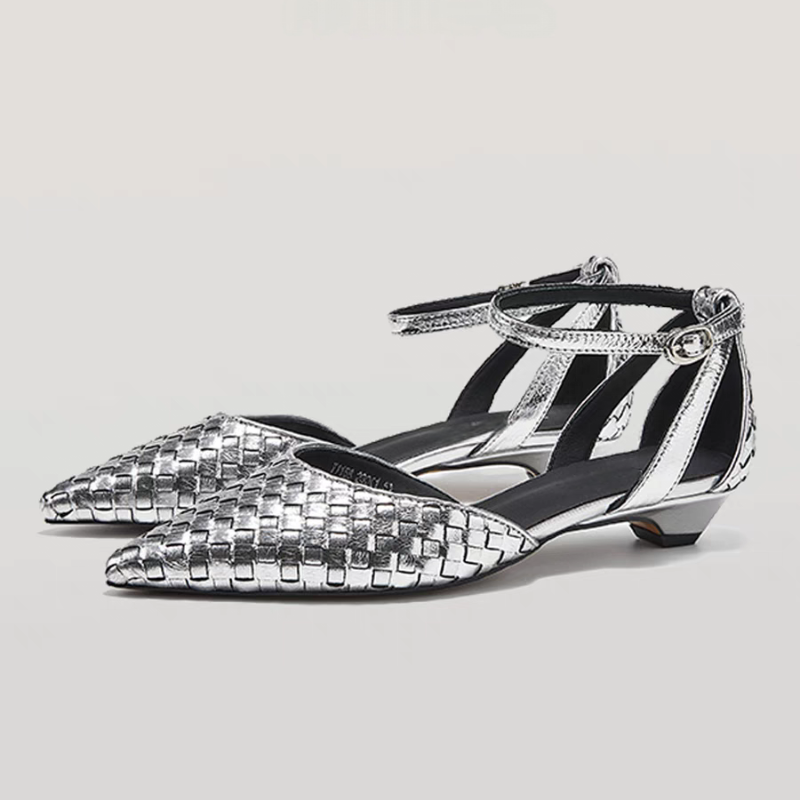 Sandalias elegantes con punta  - Women Shoes Brand reseña y precio